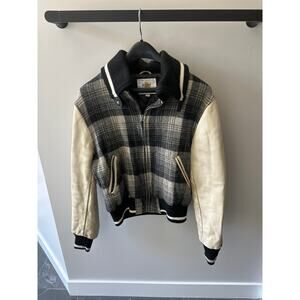 Atrium x golden bear bomber varsity jacket small fits like extra small xs
